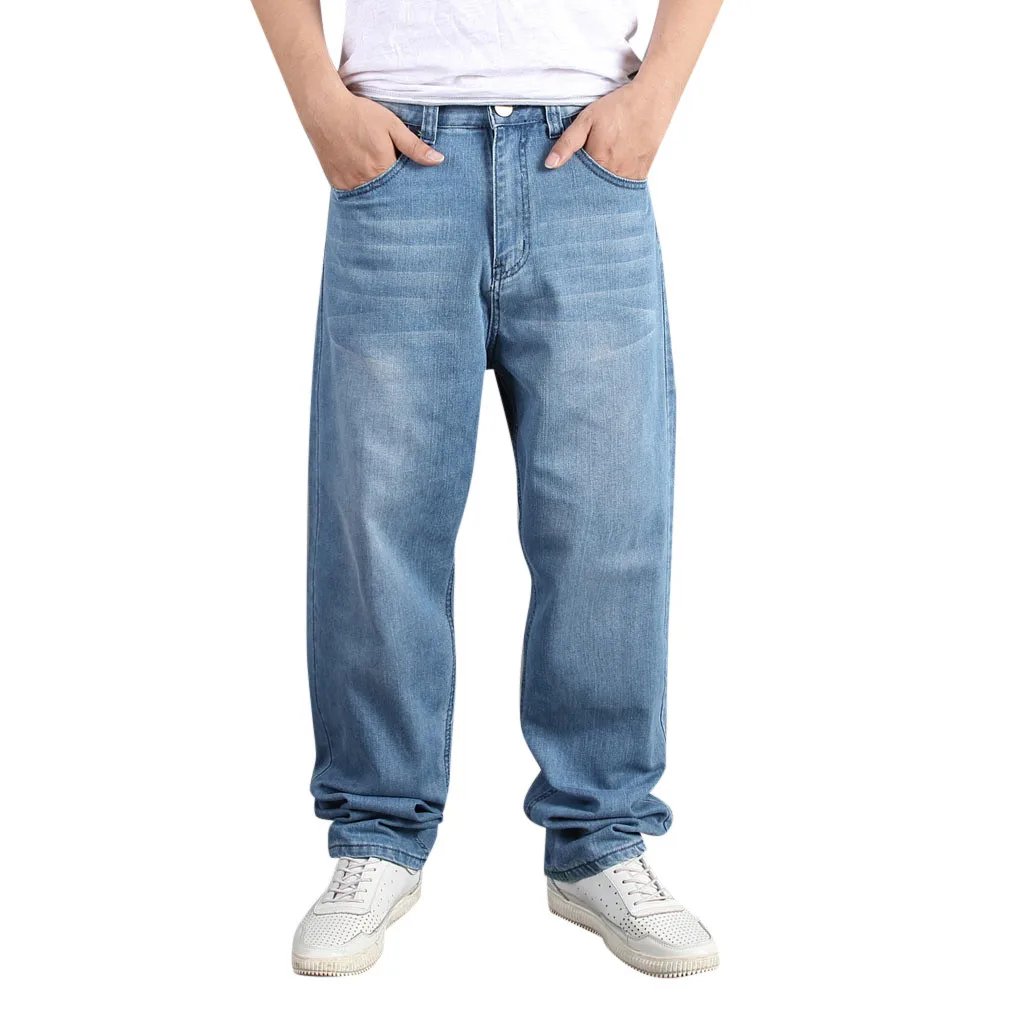 Y2K Baggy Jeans for Men Streetwear Baggy Jeans Embroidery Denim Leisure Simple Dime Pants Men Pants Men Clothing