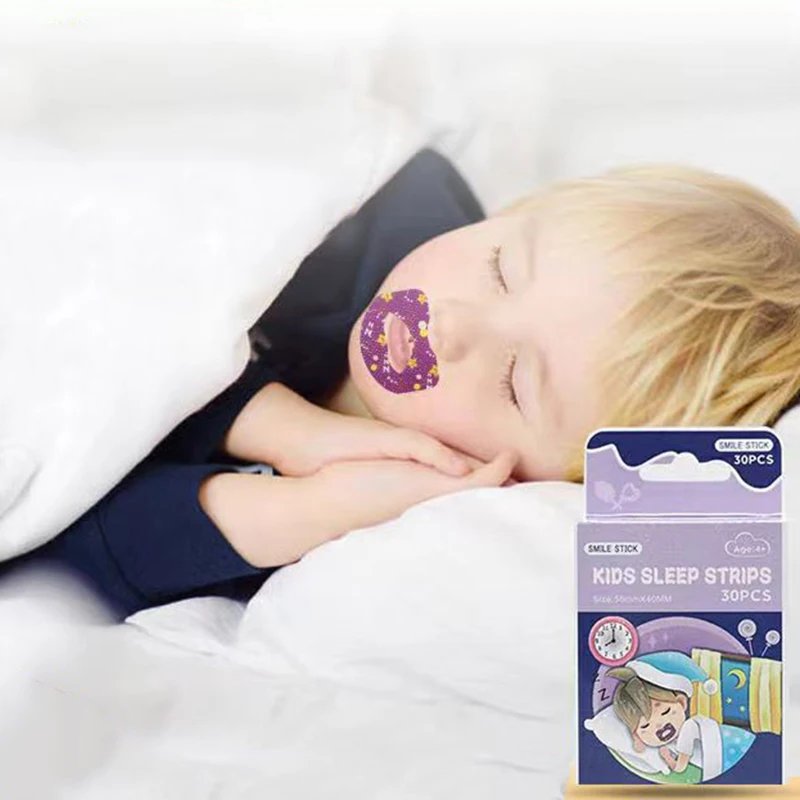 30Pcs Baby Sleep Strips Correction Infant Anti-open Mouth Sleeping Tape Good Slumber Patch Product Baby Care Tools Kids Items