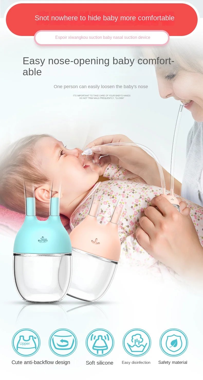 Washable Type Baby Nose Cleaner