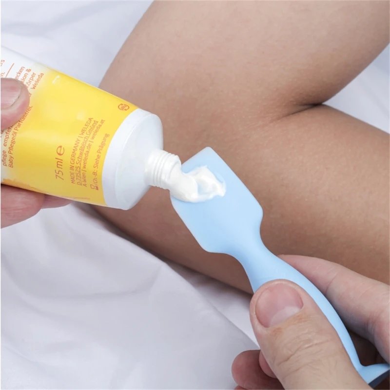 Baby Diaper Cream Brush Silicone Diaper Cream Spatula Baby Butt Cream Applicator Brushes for Babies Newborn Care Tools