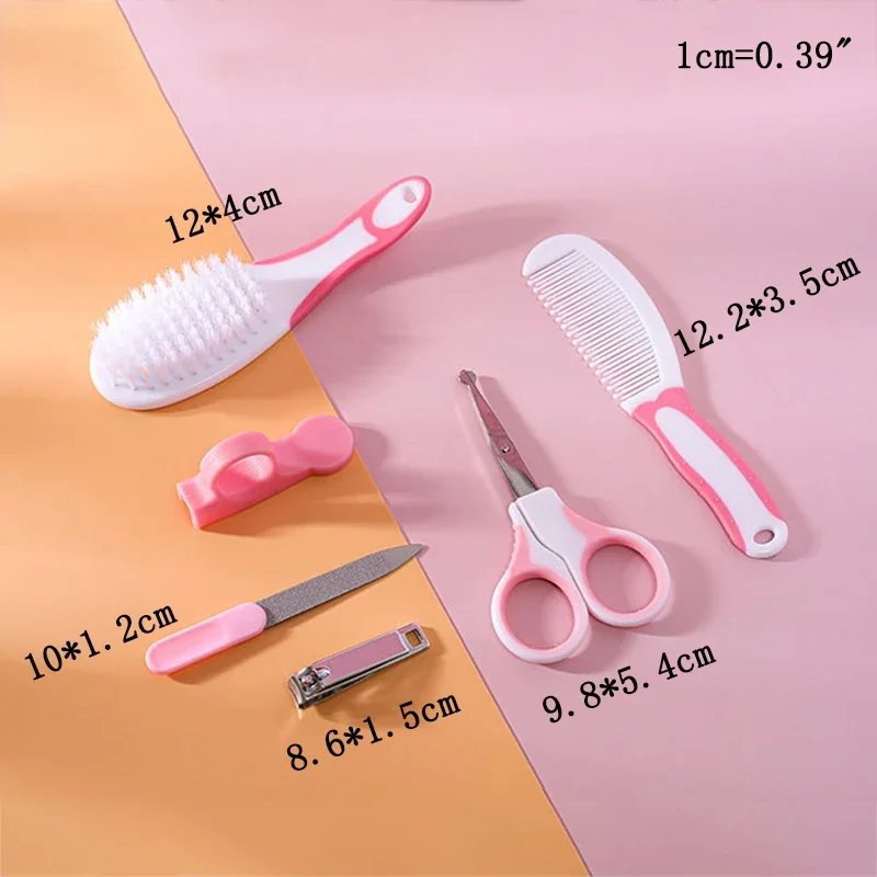 6/8/10/13pcs Set Baby Health Care Kit Kids Nail Hair Health Care Thermometer Grooming Brush Kit Baby Care Essentials Product