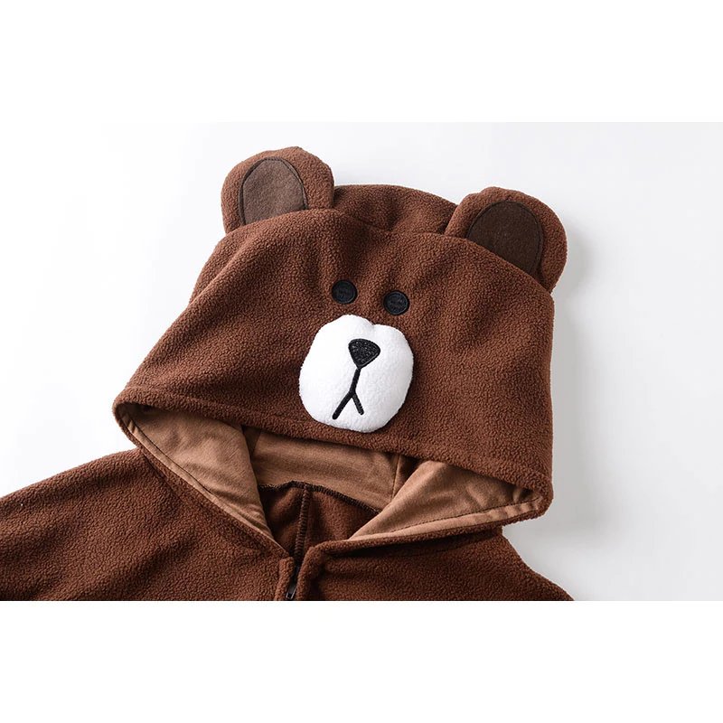 Brown Bear Shaped Unisex Kigurumi