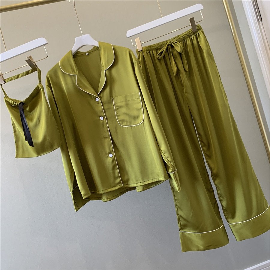 Luxury Long Sleeve Pyjamas Set