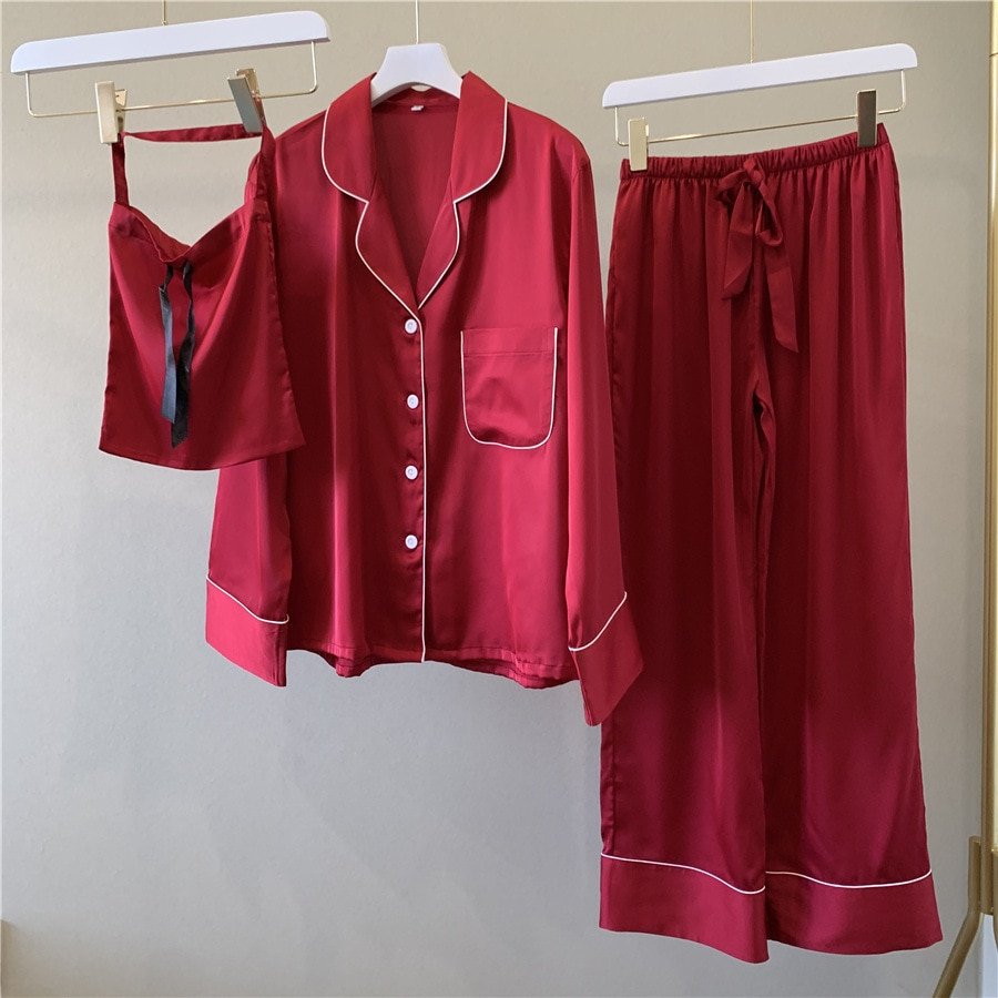 Luxury Long Sleeve Pyjamas Set